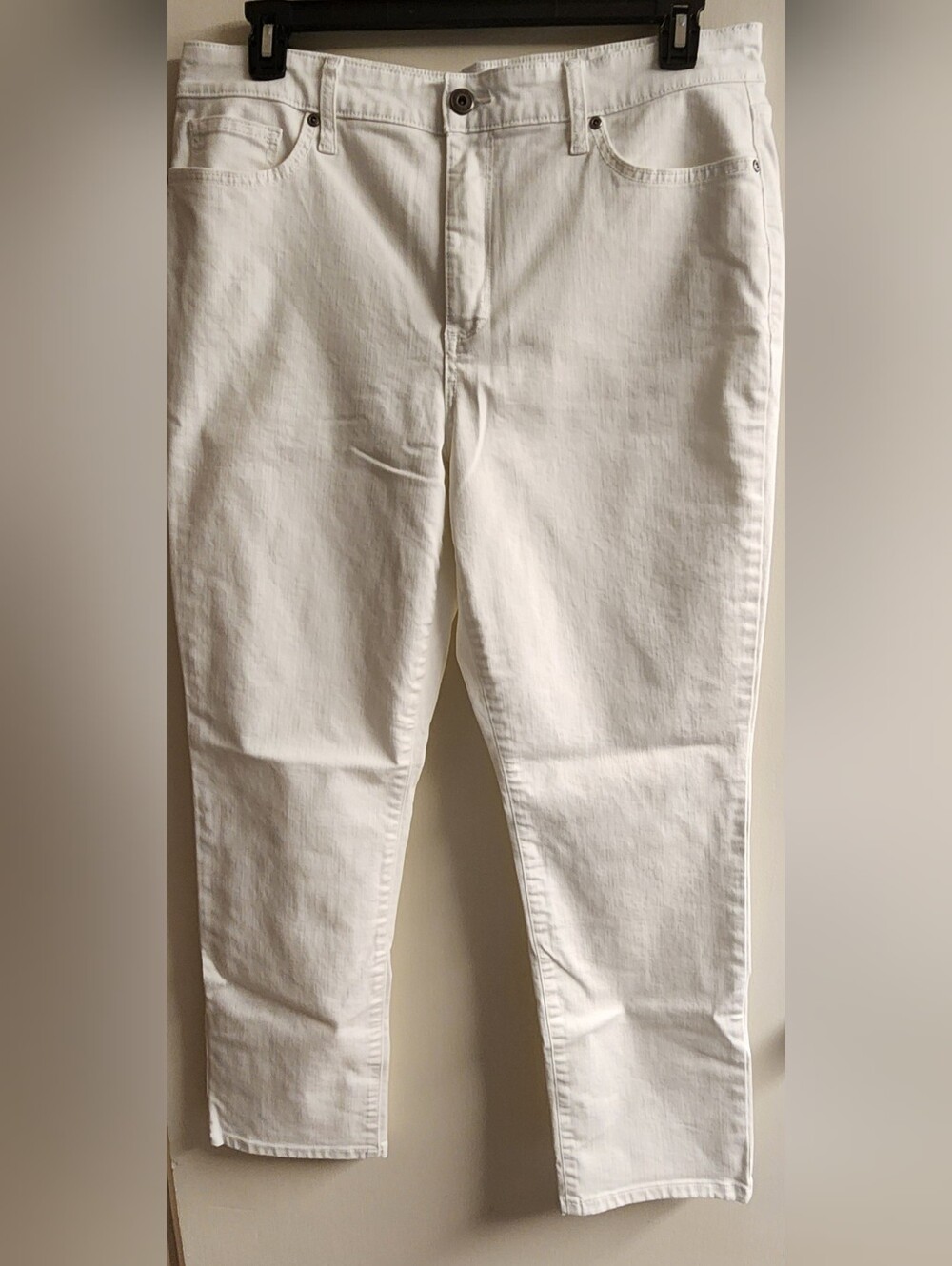 St. John's Bay White High-Rise Jeans